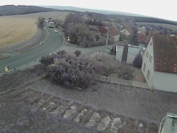 Wjazd do miejscowości od północy