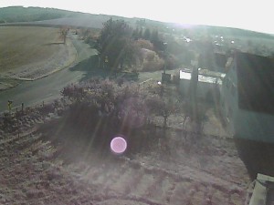 Gemeinde Ježkovice - Eingang ins Dorf von Norden - 30.10.2026 v 08:45 Gemeinde Ježkovice - Eingang ins Dorf von Norden - 30.10.2026 v 08:45