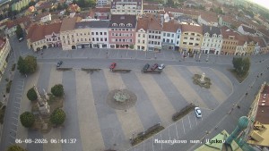 Town of Vyškov - Masaryk Square - 6.8.2026 v 06:45 Town of Vyškov - Masaryk Square - 6.8.2026 v 06:45