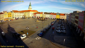 Město Kroměříž - Velké náměstí - 23.2.2026 v 10:45 Město Kroměříž - Velké náměstí - 23.2.2026 v 10:45