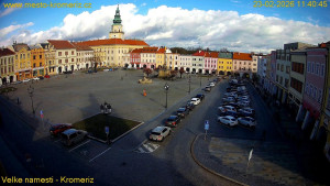 Město Kroměříž - Velké náměstí - 23.2.2026 v 11:45 Město Kroměříž - Velké náměstí - 23.2.2026 v 11:45