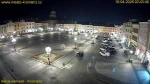 Město Kroměříž - Velké náměstí - 16.4.2026 v 02:45