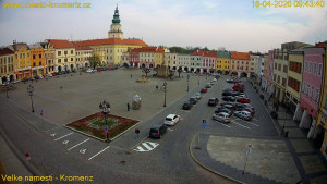 Město Kroměříž - Velké náměstí - 16.4.2026 v 09:45