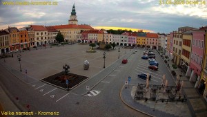 Město Kroměříž - Velké náměstí - 31.5.2026 v 04:45 Město Kroměříž - Velké náměstí - 31.5.2026 v 04:45