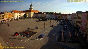 Město Kroměříž - Velké náměstí - 31.5.2026 v 07:45 Město Kroměříž - Velké náměstí - 31.5.2026 v 07:45