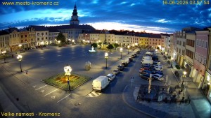 Město Kroměříž - Velké náměstí - 16.6.2026 v 04:00 Město Kroměříž - Velké náměstí - 16.6.2026 v 04:00