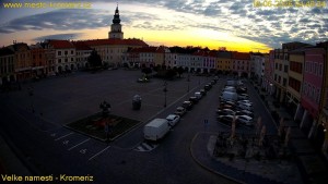 Město Kroměříž - Velké náměstí - 16.6.2026 v 04:45 Město Kroměříž - Velké náměstí - 16.6.2026 v 04:45