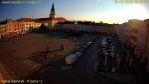 Město Kroměříž - Velké náměstí - 16.6.2026 v 06:00 Město Kroměříž - Velké náměstí - 16.6.2026 v 06:00