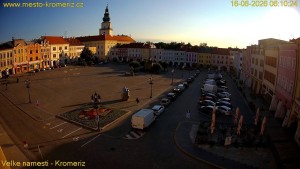 Město Kroměříž - Velké náměstí - 16.6.2026 v 06:15 Město Kroměříž - Velké náměstí - 16.6.2026 v 06:15