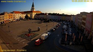 Město Kroměříž - Velké náměstí - 16.6.2026 v 06:45 Město Kroměříž - Velké náměstí - 16.6.2026 v 06:45