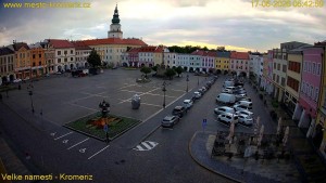 Town of Kroměříž - Velké náměstí - 17.6.2026 v 05:45 Town of Kroměříž - Velké náměstí - 17.6.2026 v 05:45