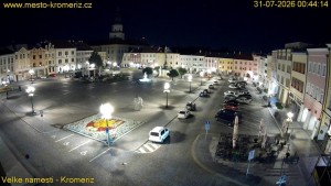 Město Kroměříž - Velké náměstí - 31.7.2026 v 00:45 Město Kroměříž - Velké náměstí - 31.7.2026 v 00:45