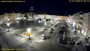 Město Kroměříž - Velké náměstí - 31.7.2026 v 01:45 Město Kroměříž - Velké náměstí - 31.7.2026 v 01:45