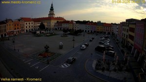 Town of Kroměříž - Velké náměstí - 1.8.2026 v 06:45 Town of Kroměříž - Velké náměstí - 1.8.2026 v 06:45