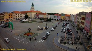 Town of Kroměříž - Velké náměstí - 1.8.2026 v 07:45 Town of Kroměříž - Velké náměstí - 1.8.2026 v 07:45