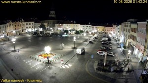 Město Kroměříž - Velké náměstí - 10.8.2026 v 01:45
