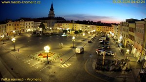 Město Kroměříž - Velké náměstí - 10.8.2026 v 04:45