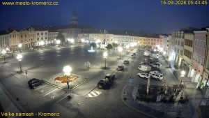 Town of Kroměříž - Velké náměstí - 15.9.2026 v 05:45