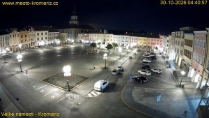 Stadt Kroměříž - Velké náměstí - 30.10.2026 v 04:45