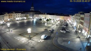 Stadt Kroměříž - Velké náměstí - 30.10.2026 v 05:45