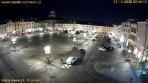 Město Kroměříž - Velké náměstí - 31.10.2026 v 02:45 Město Kroměříž - Velké náměstí - 31.10.2026 v 02:45