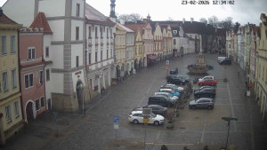 Město Třeboň - Masarykovo náměstí - 23.2.2026 v 12:35