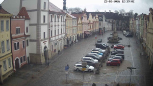 Město Třeboň - Masarykovo náměstí - 23.2.2026 v 12:40