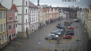 Město Třeboň - Masarykovo náměstí - 23.2.2026 v 12:45