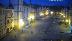 Město Třeboň - Masarykovo náměstí - 12.4.2026 v 05:45 Město Třeboň - Masarykovo náměstí - 12.4.2026 v 05:45
