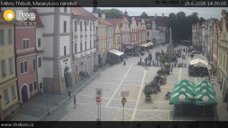 Město Třeboň - Masarykovo náměstí - 16.6.2026 v 14:30