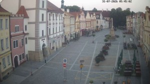 Stadt Třeboň - Masaryk-Platz - 31.7.2026 v 05:45 Stadt Třeboň - Masaryk-Platz - 31.7.2026 v 05:45