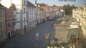 Stadt Třeboň - Masaryk-Platz - 31.7.2026 v 07:45 Stadt Třeboň - Masaryk-Platz - 31.7.2026 v 07:45