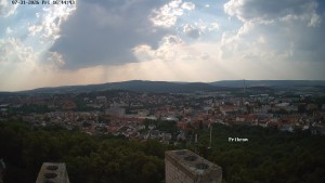 Stadt Příbram - Heiliger Berg,Panorama - 31.7.2026 v 17:45 Stadt Příbram - Heiliger Berg,Panorama - 31.7.2026 v 17:45