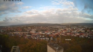 Town of Příbram - Holy Mountain, Panorama - 26.10.2026 v 07:45