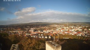 Town of Příbram - Holy Mountain, Panorama - 26.10.2026 v 08:45