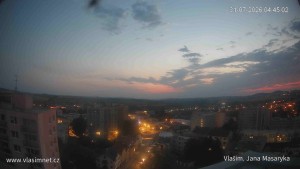 Město Vlašim - Ulice Jana Masaryka - 31.7.2026 v 04:45 Město Vlašim - Ulice Jana Masaryka - 31.7.2026 v 04:45