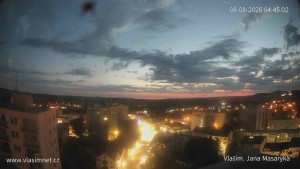 Miasto Vlašim - Ulica Jana Masaryka - 8.8.2026 v 04:45 Miasto Vlašim - Ulica Jana Masaryka - 8.8.2026 v 04:45