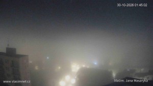 Stadt Vlašim - Straße Jana Masaryka - 30.10.2026 v 00:45 Stadt Vlašim - Straße Jana Masaryka - 30.10.2026 v 00:45