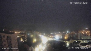 Město Vlašim - Ulice Jana Masaryka - 31.10.2026 v 03:45 Město Vlašim - Ulice Jana Masaryka - 31.10.2026 v 03:45