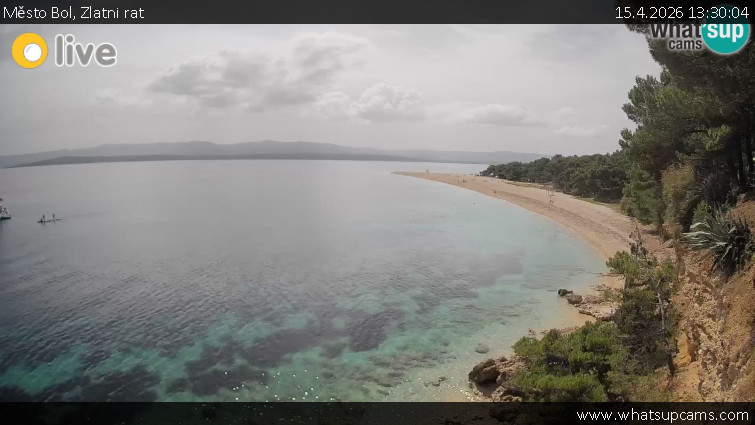 Město Bol - Zlatni rat - 15.4.2026 v 13:30