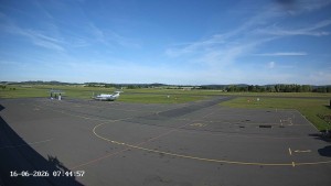 Letiště Příbram - Pojezdová dráha C, benzinová stanice, runway - 16.6.2026 v 07:45 Letiště Příbram - Pojezdová dráha C, benzinová stanice, runway - 16.6.2026 v 07:45