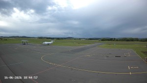 Příbram Airport - Taxiway C, gas station, runway - 16.6.2026 v 18:45 Příbram Airport - Taxiway C, gas station, runway - 16.6.2026 v 18:45
