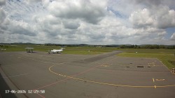 Taxiway C, gas station, runway