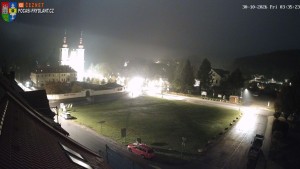 Stadt Hejnice - Kirche Mariä Heimsuchung, Isergebirge - 30.10.2026 v 03:45 Stadt Hejnice - Kirche Mariä Heimsuchung, Isergebirge - 30.10.2026 v 03:45