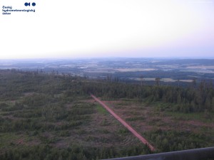 Kopec Praha - Meteoradar Brdy - 16.6.2026 v 04:45 Kopec Praha - Meteoradar Brdy - 16.6.2026 v 04:45