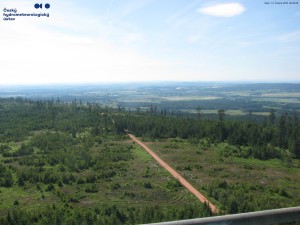 Kopec Praha - Meteoradar Brdy - 16.6.2026 v 09:45 Kopec Praha - Meteoradar Brdy - 16.6.2026 v 09:45