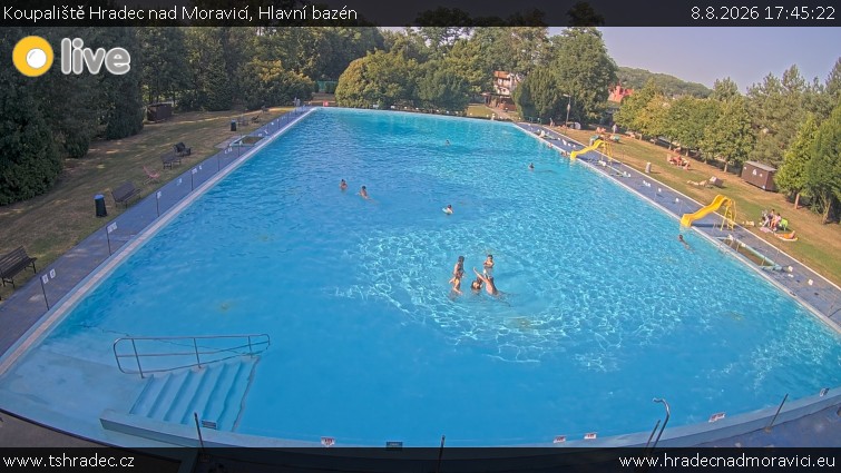 Koupaliště Hradec nad Moravicí - Hlavní bazén - 8.8.2026 v 17:45