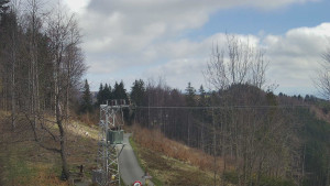 Skiareál Troják - Troják, Maruška - odpočivadlo HM52 - 5.4.2026 v 10:55