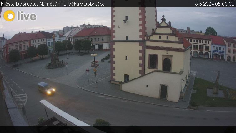 Město Dobruška - Náměstí F. L. Věka v Dobrušce - 8.5.2024 v 05:00