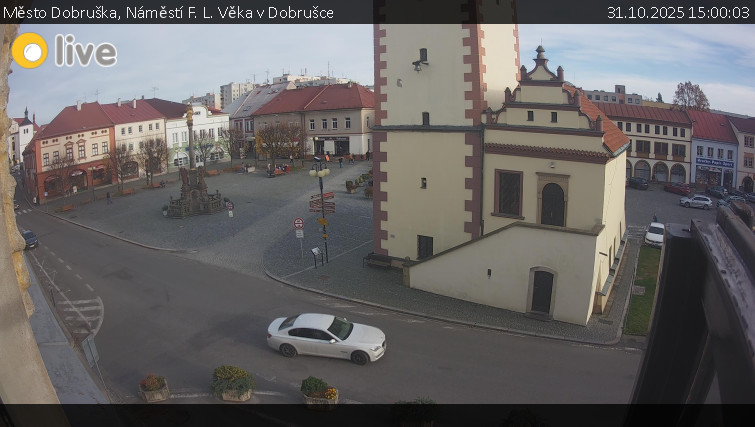 Město Dobruška - Náměstí F. L. Věka v Dobrušce - 31.10.2025 v 15:00 Město Dobruška - Náměstí F. L. Věka v Dobrušce - 31.10.2025 v 15:00